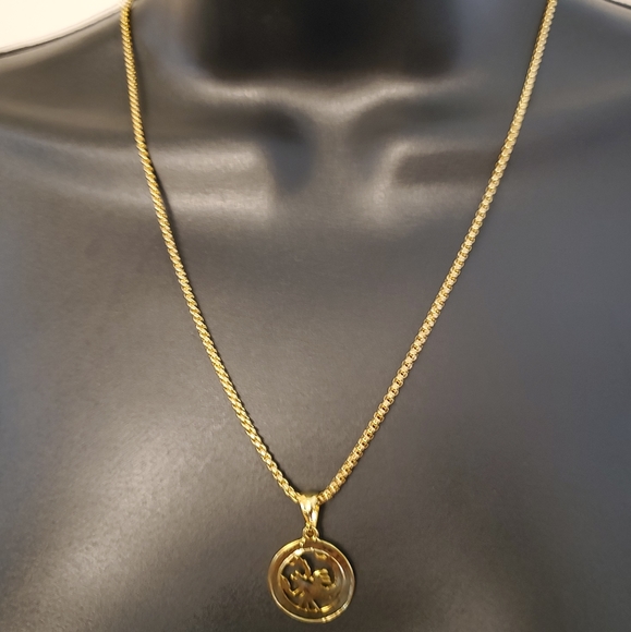 Scorpio Zodiac Sign Gold Filled 18” Necklace - Picture 2 of 4
